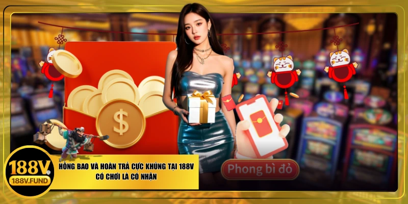 Hồng Bao Và Hoàn Trả Cực Khủng Tại 188V - Có Chơi Là Có Nhận